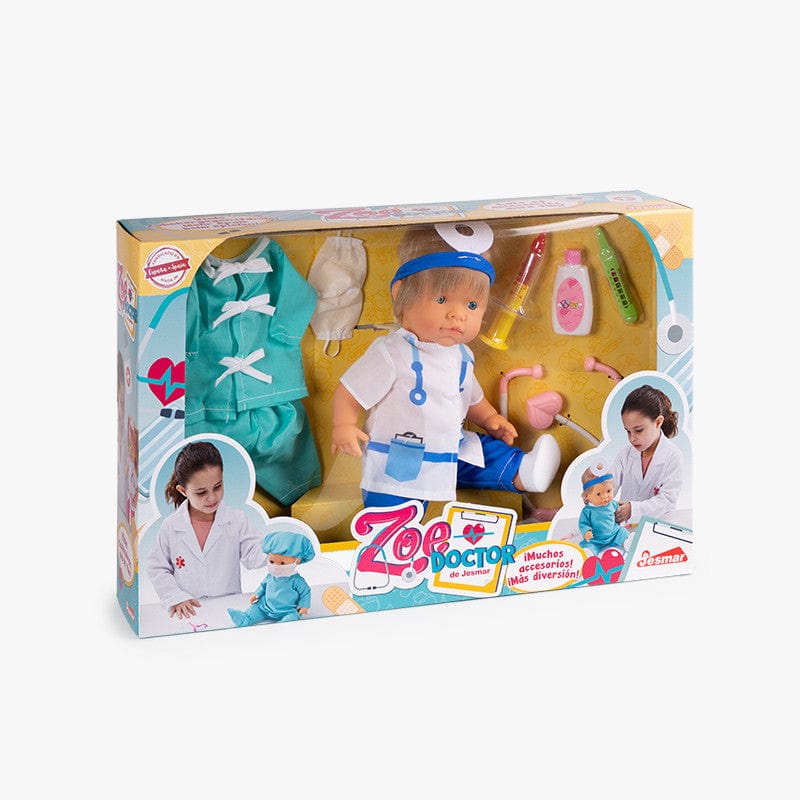 Bambola Zoe Dottore 40cm con tantissimi Accessori The Toys Store
