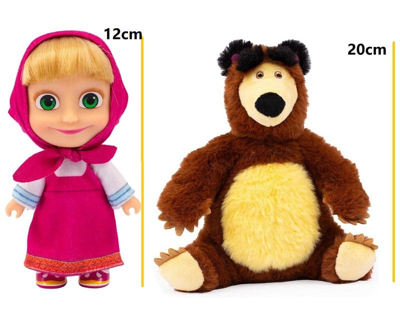 Bambole, playset e giocattoli Masha e Orso Bambola e Peluche su Licenza Ufficiale - Giochi Preziosi Masha e Orso Bambola e Peluche su Licenza Ufficiale - Giochi Preziosi