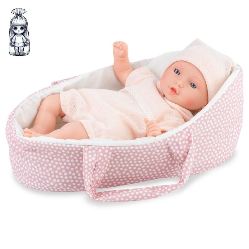 Bambole, playset e giocattoli Bambola Reborn 40cm con Culla - Martina & Pau Bambola Reborn 40cm con Culla - Martina & Pau