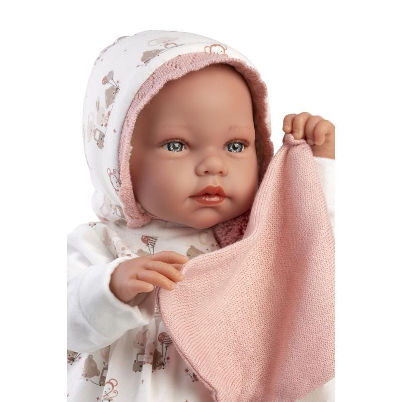 Bambole Bambola Reborn Tala Corpo Morbido Articolato 44cm