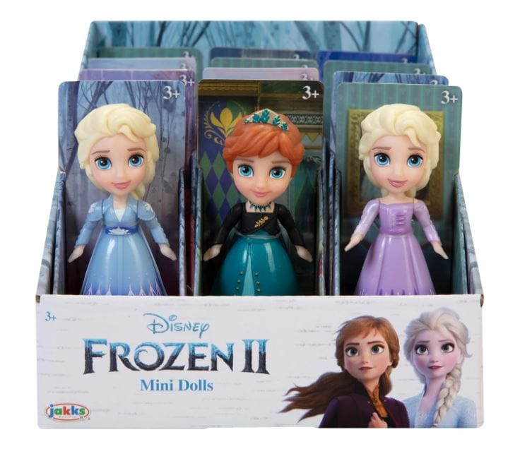Bambole Disney Frozen, Mini doll da Collezione in Assortimento Disney Frozen, Mini doll da Collezione