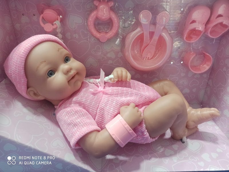 Doll Bambola Reborn Nera Bambolotto Bambole Prima Infanzia