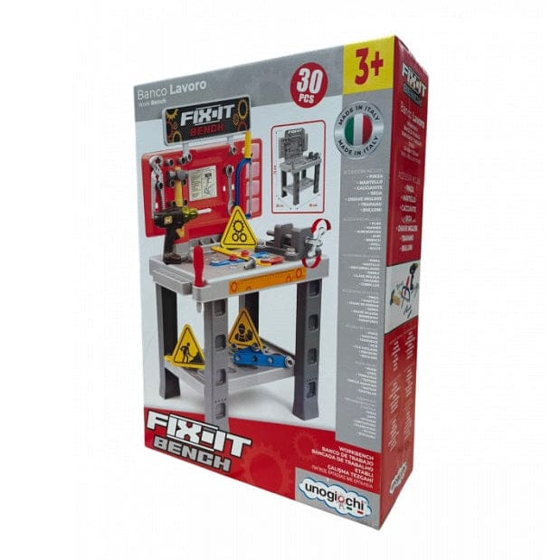 Professioni e ruoli per giocare Banco da Lavoro per Bambini con +di 30 Accessori e Attrezzi - UnoGiochi Banco da Lavoro per Bambini con +di 30 Accessori e Attrezzi - UnoGiochi