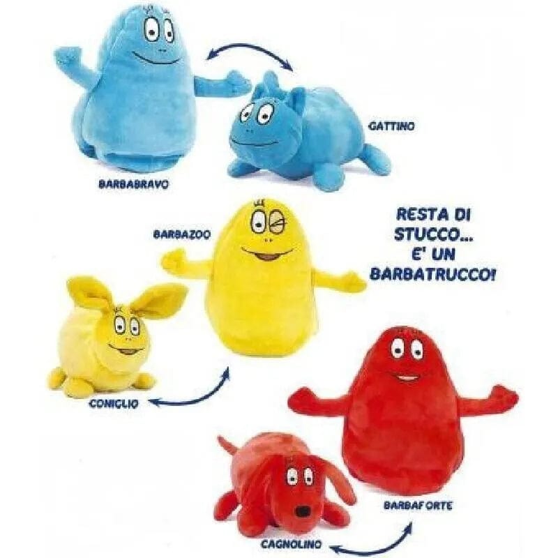 Peluche Peluche Baby Barbapapa Trasformabile  2 in 1