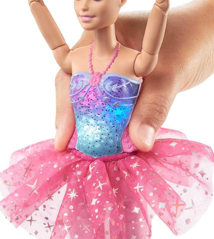 Barbie Ballerina Magico Tutu, Bambola Dreamtopia con luci scintillanti