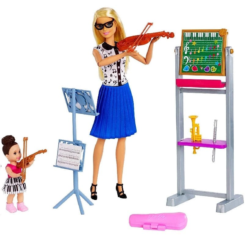 Bambole Barbie Insegnante di Musica, Playset con Bambole e Accessori