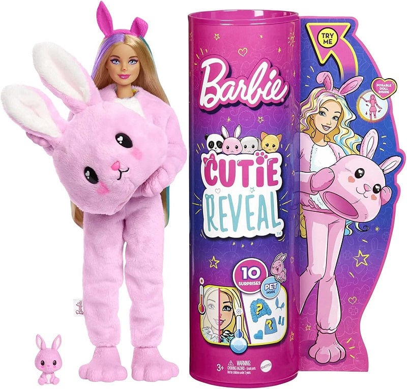 Barbie Barbie Cutie Reveal, Bambola Coniglio Barbie Cutie Reveal, Bambola Coniglio - The Toys Store