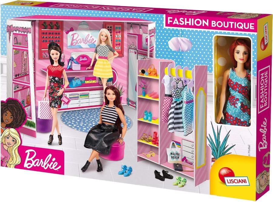 Bambole Barbie Fashion Boutique con Bambola - Lisciani Barbie Fashion Boutique con Bambola - Lisciani