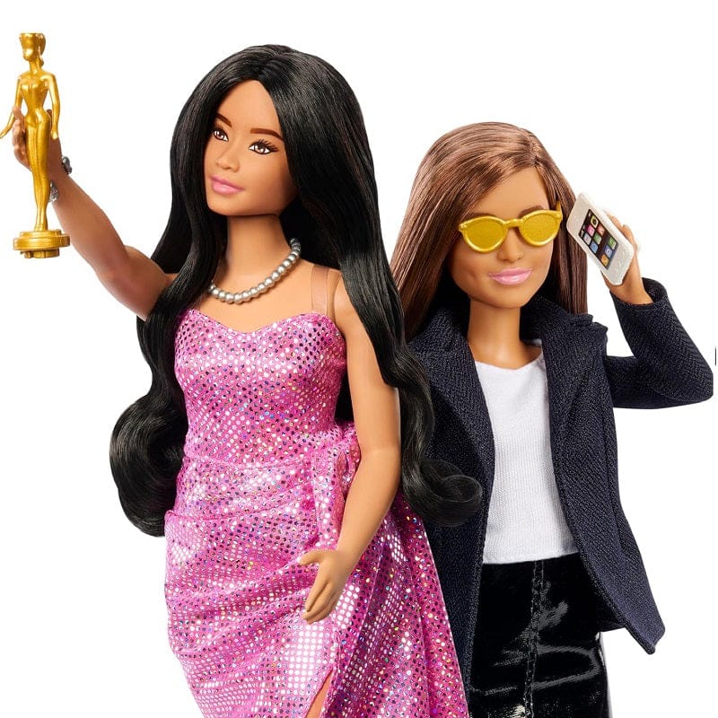 Bambole Barbie Carriere Donne nel Cinema, set 4 Bambole con accessori inclusi Barbie Carriere Donne nel Cinema, set 4 Bambole con accessori inclusi