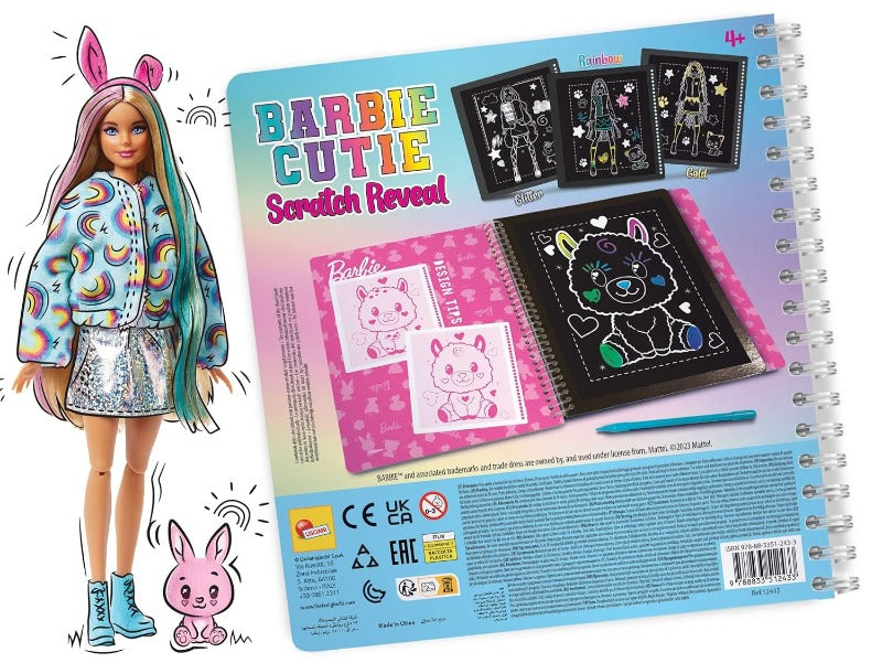 Barbie Scratch Book Lisciani Giochi