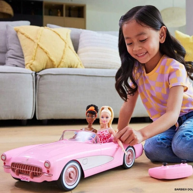 Auto radiocomandate Macchina Telecomandata di Barbie il Film, Corvette R/C HotWheels Macchina Telecomandata di Barbie il Film, Corvette R/C HotWheels