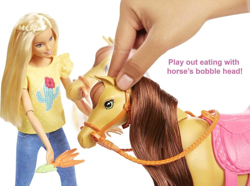 Bambole Il Ranch di Barbie, Bambole Barbie e Chelsea con Cavalli + Accessori Il Ranch di Barbie, Bambole Barbie e Chelsea con Cavalli + Accessori