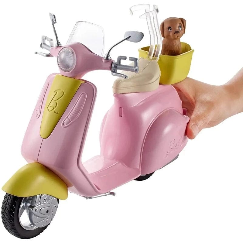 Barbie Barbie con Scooter, Bambola con Veicolo Scooter