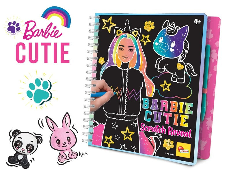 Barbie Scratch Book Lisciani Giochi