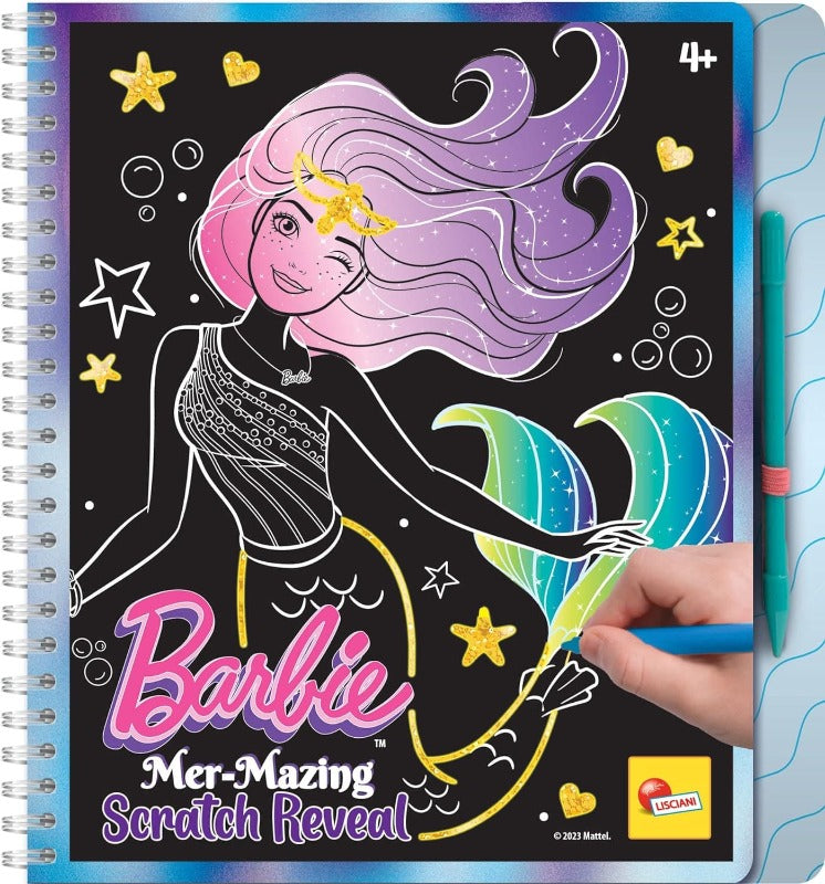 Barbie Scratch Book Lisciani Giochi