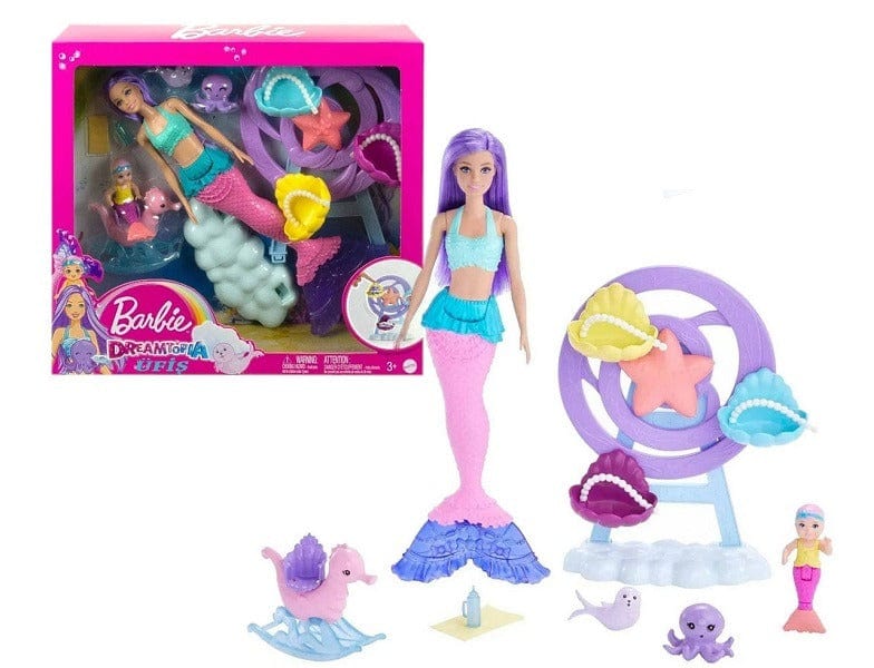 Bambole Barbie Sirena Dreamtopia, set da gioco con Bambole e Accessori