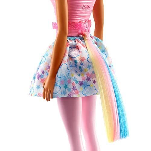 Bambole Barbie Unicorno, bambola con Capelli e coda da Unicorno
