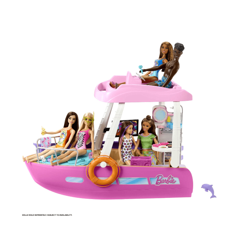 Barca dei Sogni di Barbie Playset con piscina scivolo e 20 Accessori The Toys Store