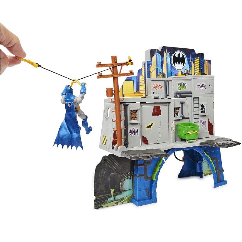 Bambole, playset e giocattoli Batman Batcaverna Playset con personaggio Batman e Accessori +4Anni Batman Batcaverna Playset con personaggio Batman e Accessori +4Anni