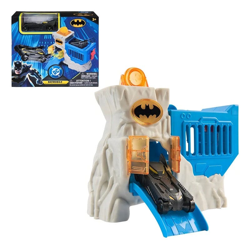 macchinine Batman Playset Mini Bat Caverna con Batmobile Batman Playset Mini Bat Caverna con Batmobile
