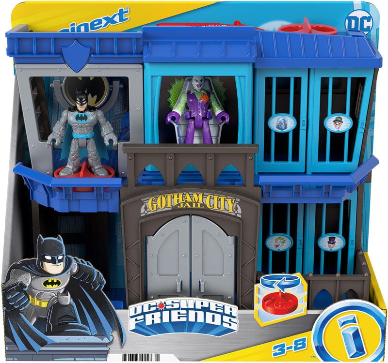 Bambole, playset e giocattoli Playset Prigione di Gotham City con Personaggi di Batman e Joker