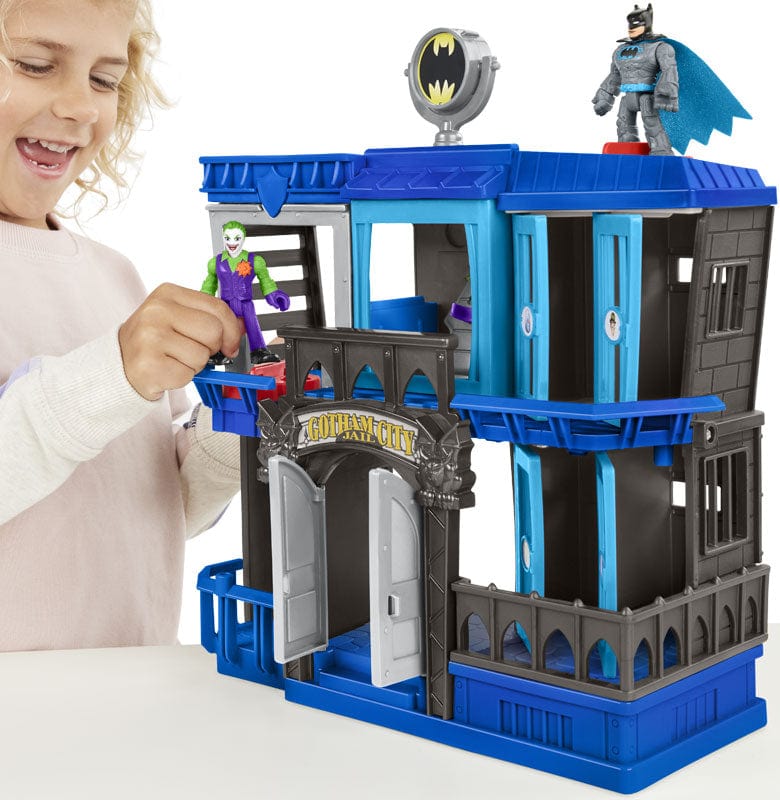 Bambole, playset e giocattoli Playset Prigione di Gotham City con Personaggi di Batman e Joker