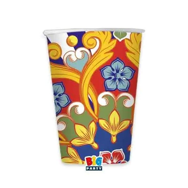 Party - Dolciumi Bicchieri Sicilia 8pz 200cc Bicchieri Sicilia 8pz 200cc