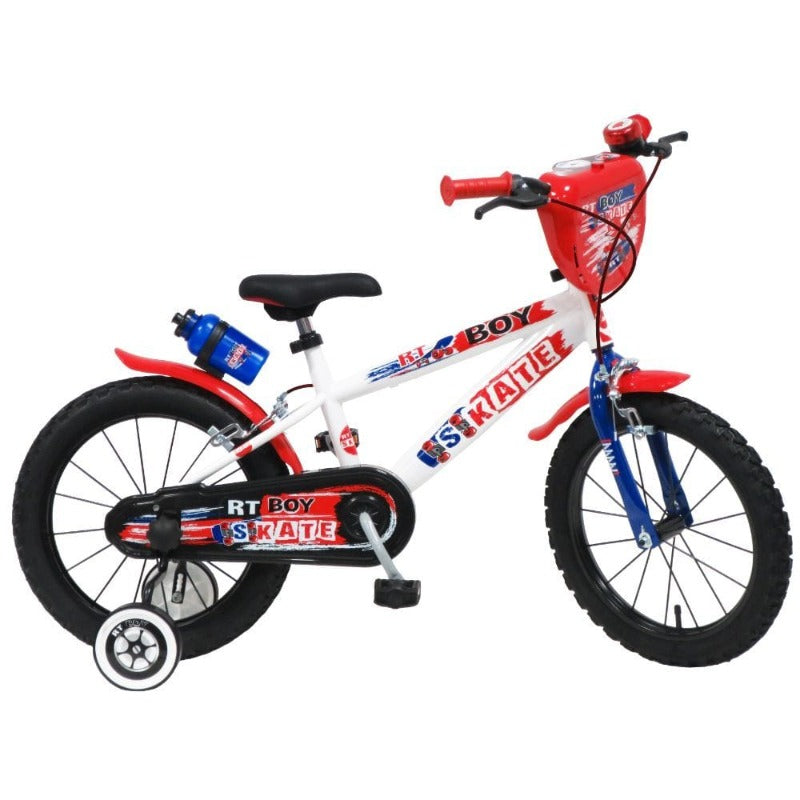 Biciclette Bicicletta Bambino 16" Skate, Età 6-8 Anni