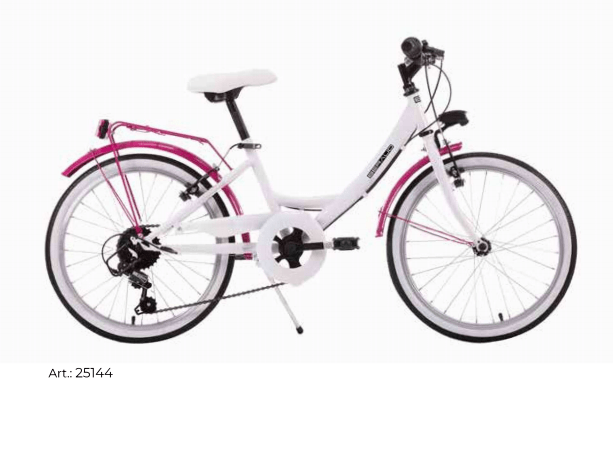 Biciclette Bicicletta Bambina 20 Pollici Modello City, Cambio Shimano Età 8-10 Anni Bicicletta Bambina 20 Pollici Modello City, Cambio Shimano