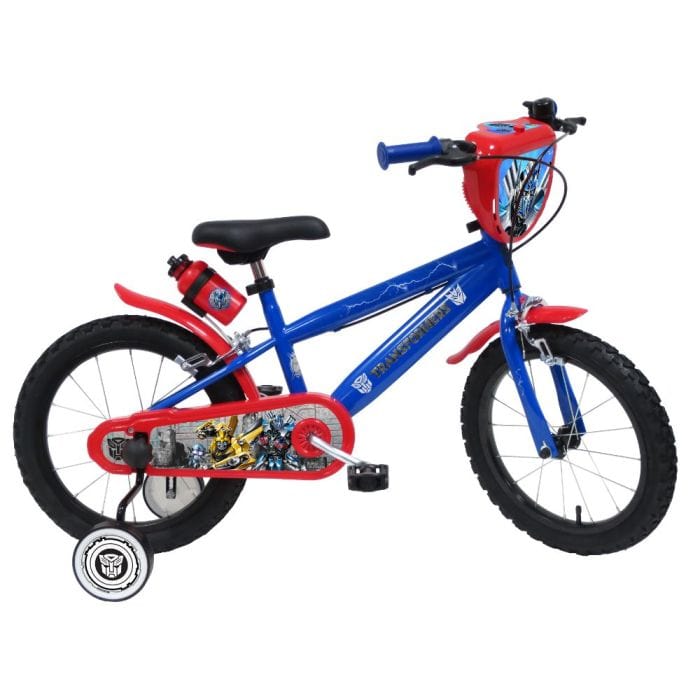 Biciclette Bicicletta Bambino 16 pollici Transformers, Età 4-7 Anni Bicicletta Bambino 16" Transformers, Età 6-8 Anni - The Toys Store
