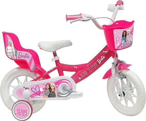 Biciclette Bicicletta Bambina 12 Pollici Barbie, Bici età 2-4 Anni