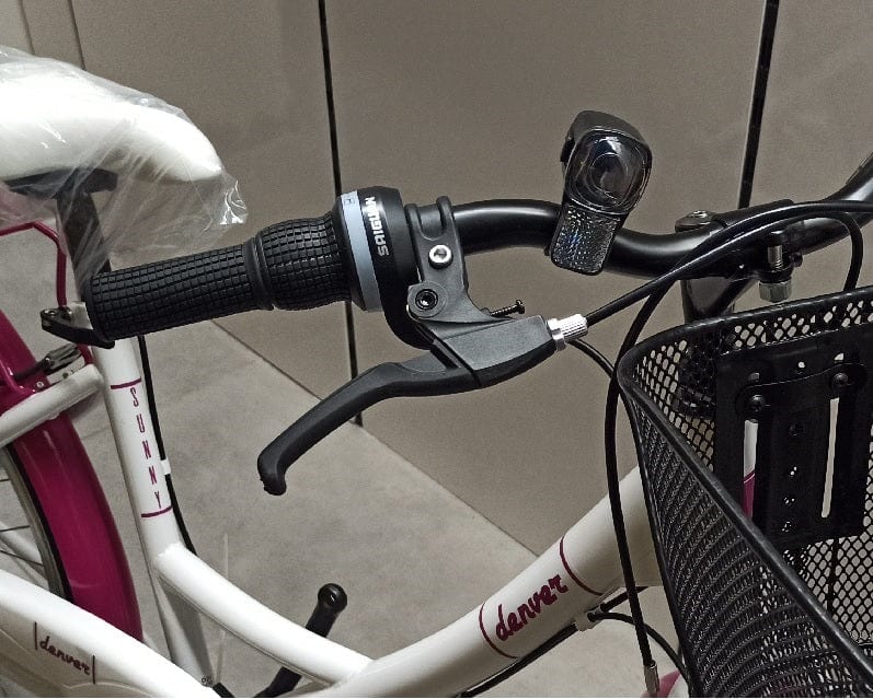 Bicicletta Ragazza 24 Modello City, Mountain Bike con Cesto – The