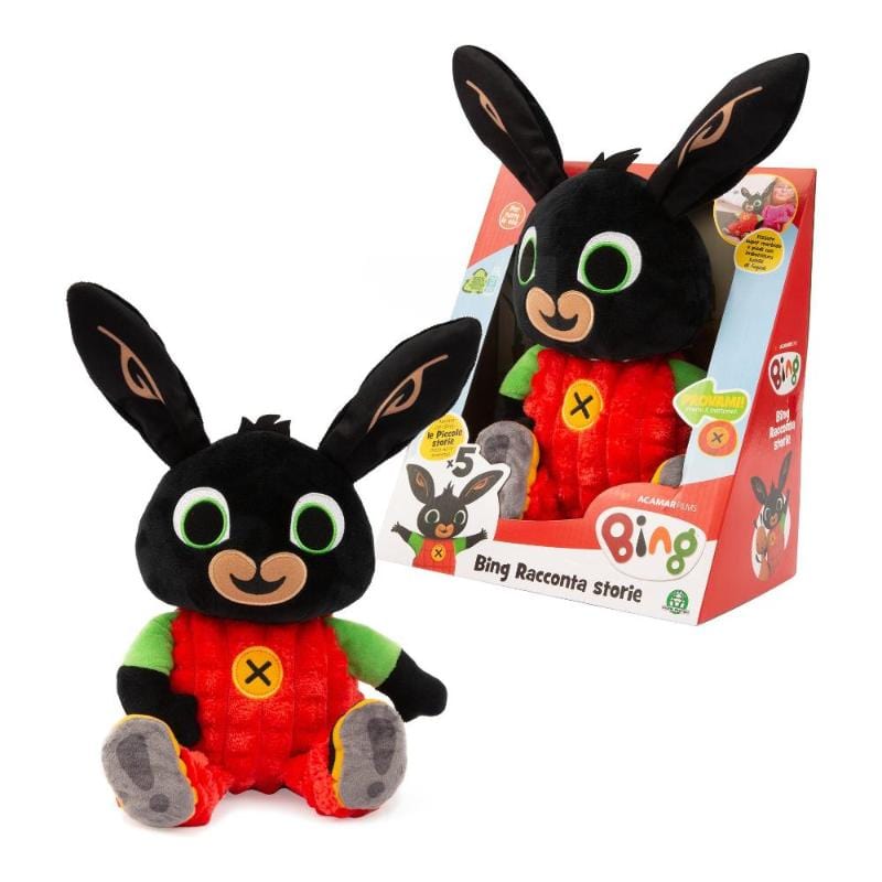 Animali Interattivi Bing Story Time Peluche Raccontastorie Elettronico Bing Story Time Peluche Raccontastorie Elettronico