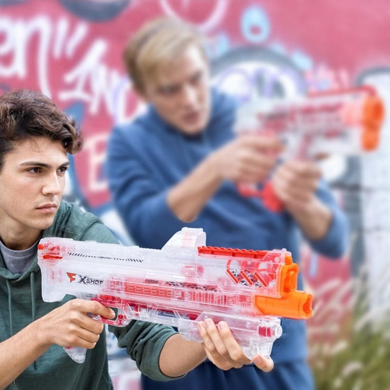 Gadget e armi giocattolo Blaster X-Shot Chaos Ragequit Faze, spara Nuove Munizioni a Palla Blaster X-Shot Chaos Ragequit Faze, spara Nuove Munizioni a Palla
