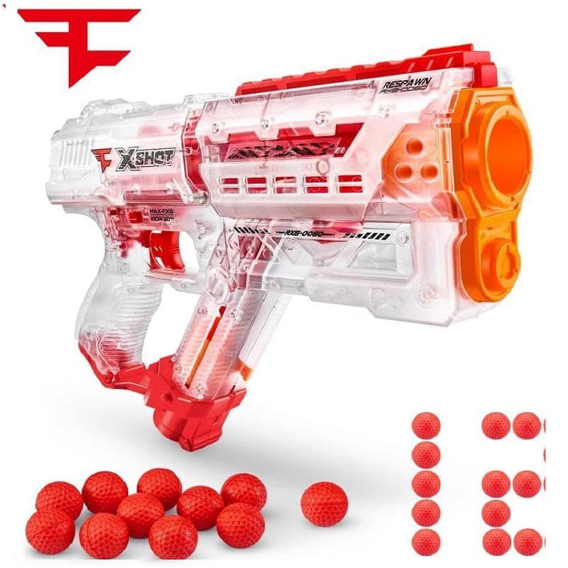 Gadget e armi giocattolo Blaster X-Shot Chaos Faze Respawn, spara Nuove Munizioni a Palla Blaster X-Shot Chaos Faze Respawn, spara Nuove Munizioni a Palla