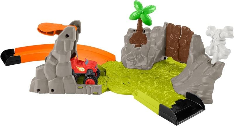 macchinine Blaze Pista da Corsa Slam & Soar, 3 modalità di gioco - Fisher Price