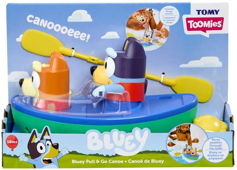 Bluey Canoa con Personaggi Bingo e Bluey +18 Mesi -Tomy Bluey Canoa con Personaggi Bingo e Bluey +18 Mesi -Tomy