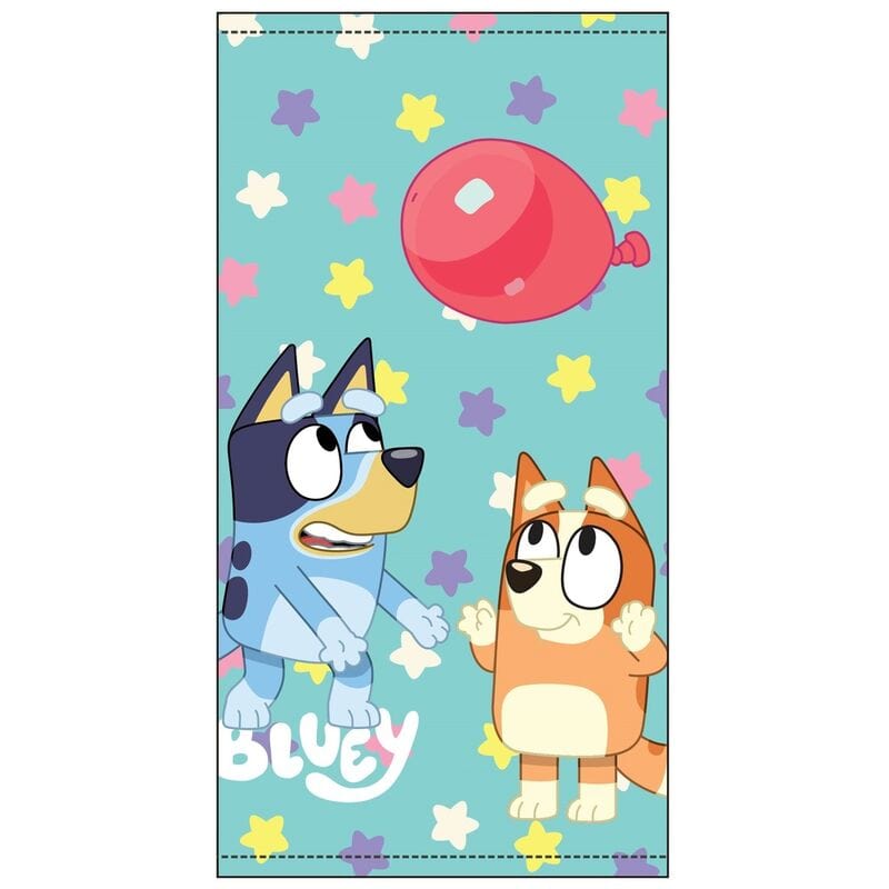 Asciugamani da spiaggiae Teli Mare Bluey e Bingo Telo Mare in microfibra 70x140cm Bluey e Bingo Telo Mare in microfibra 70x140cm