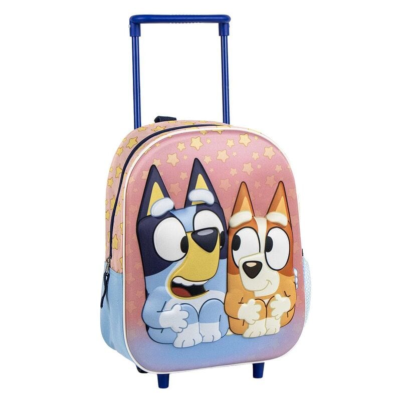 Zaini Trolley Asilo Bluey 3D ideale per l'Asilo e il Tempo Libero Trolley Asilo Bluey 3D ideale per l'Asilo e il Tempo Libero