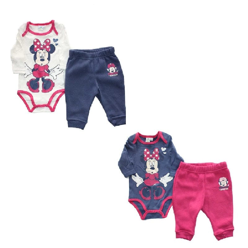 Abbigliamento Disney Minnie e Mickey Mouse Completo Body e Pantalone