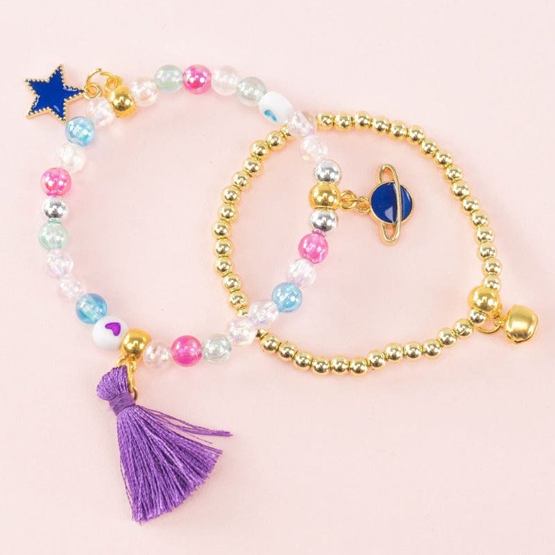 Giocattoli Fashion Bracciali Bambina Galaxy Glow, set 2 Braccialetti Bracciale Bambina Galaxy Glow, set 2 Braccialetti