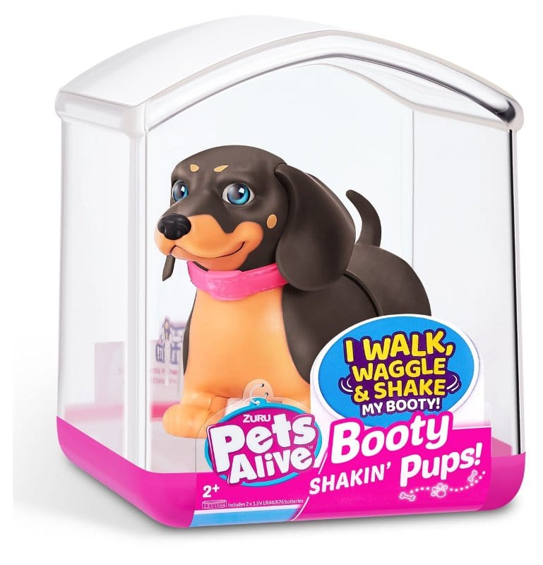 Animali Interattivi Pets Alive - Booty Shakin Pup, Cagnolini che Scodinzolano