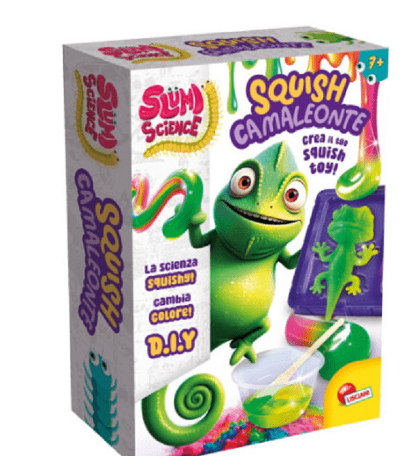 Slime Slumi scienze Squish Camaleonte Lisciani Slumi scienze Squish Camaleonte Lisciani