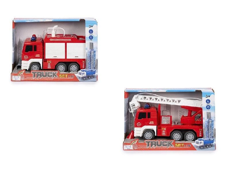 Disegno di Camion dei Pompieri a colori per bambini Disegno di Camion dei Pompieri a colori per bambini