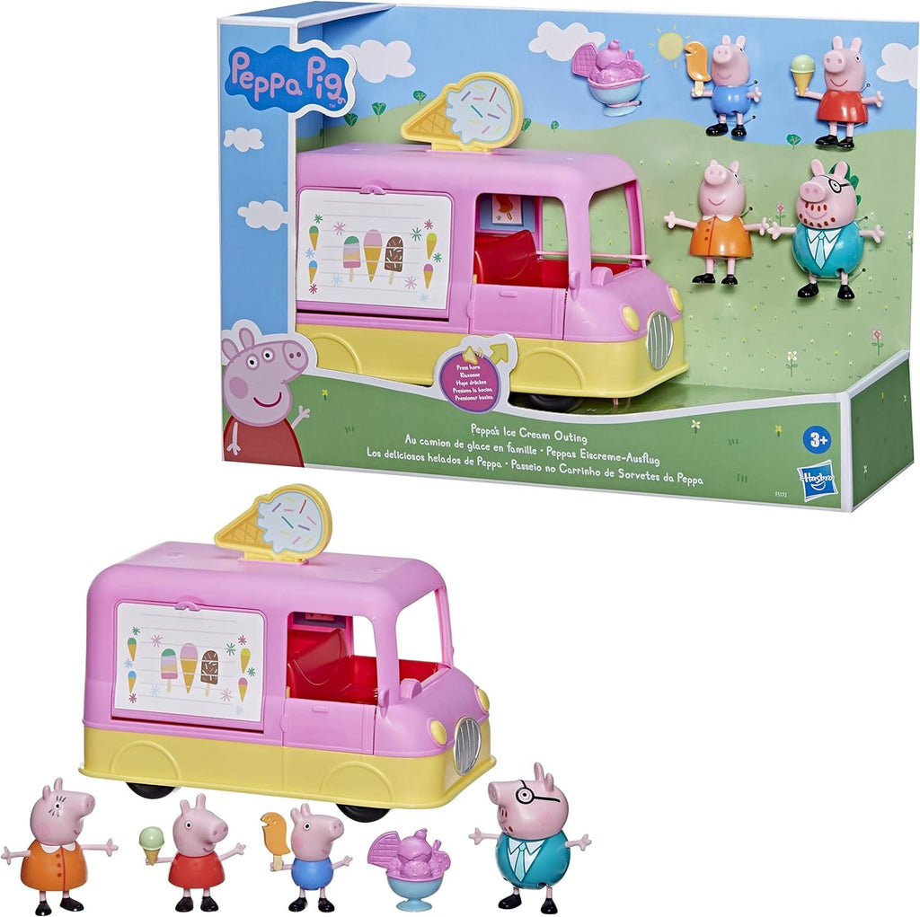 Bambole, playset e giocattoli Peppa Pig il Camion dei Gelati con Personaggi e accessori Camper di Peppa Pig | Giocattoli di Peppa | The Toys Store