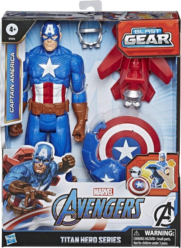 Action Figures Avengers Captain America Blast Gear