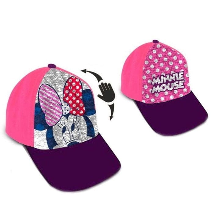 Cappello con visiera Minnie Mouse con Paillettes Reversibili
