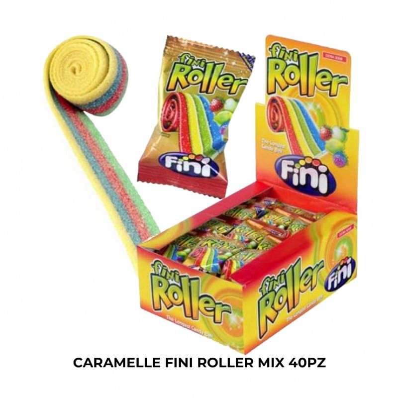 Party - Dolciumi Caramelle Fini Roller Mix 40 pz Caramelle Fini Roller Mix 40 pz