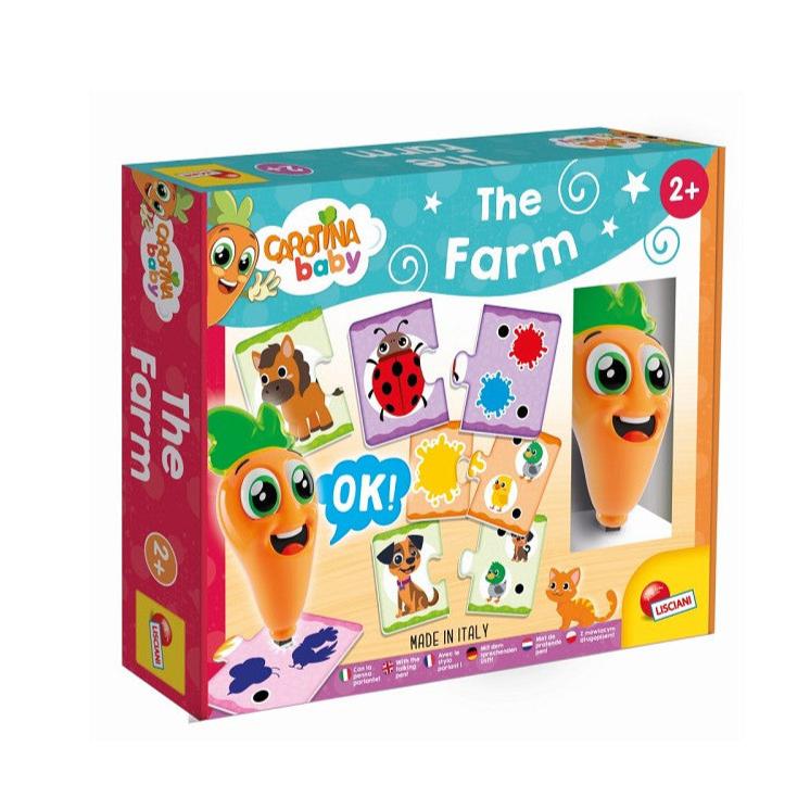Giocattoli educativi Carotina Penna Parlante Allegra Fattoria, Lisciani Giochi Carotina Penna Parlante Allegra Fattoria, Lisciani Giochi