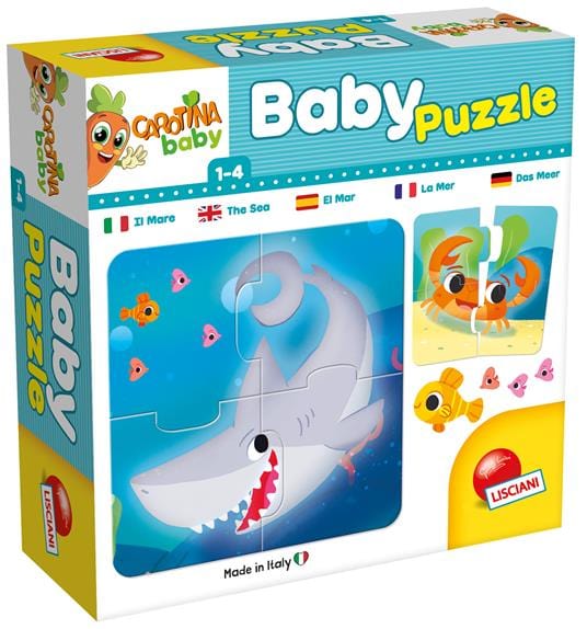 Giocattoli Prescolari Carotina Baby Puzzle soggetti a scelta
